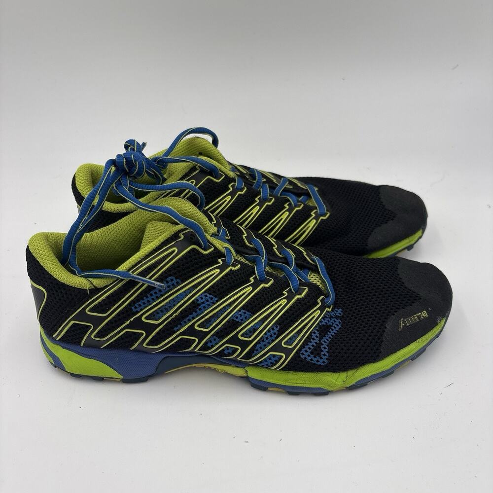 INOV-8 Men’s Size 6.5 Lightweight Trail Training Black/Yellow Shoes F-LITE 195